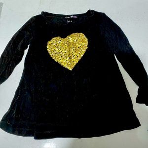 Bloomies Girls Heart T shirt